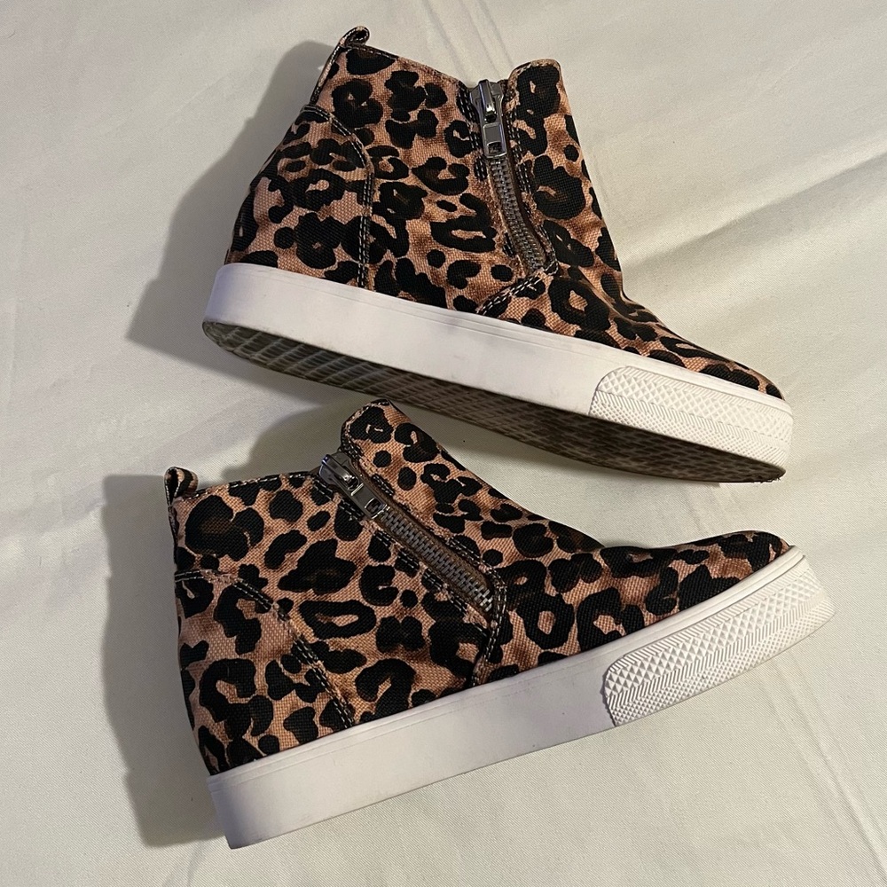 Steve Madden Leopard Print Women's Ankle Boots - Picture 6 of 14